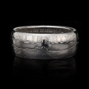 Silver Coin Ring (small) - Trittello