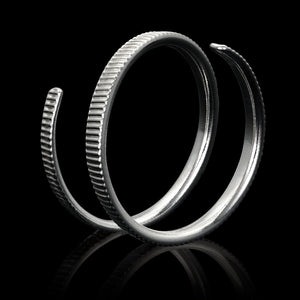 Silver Coil Ring - Trittello